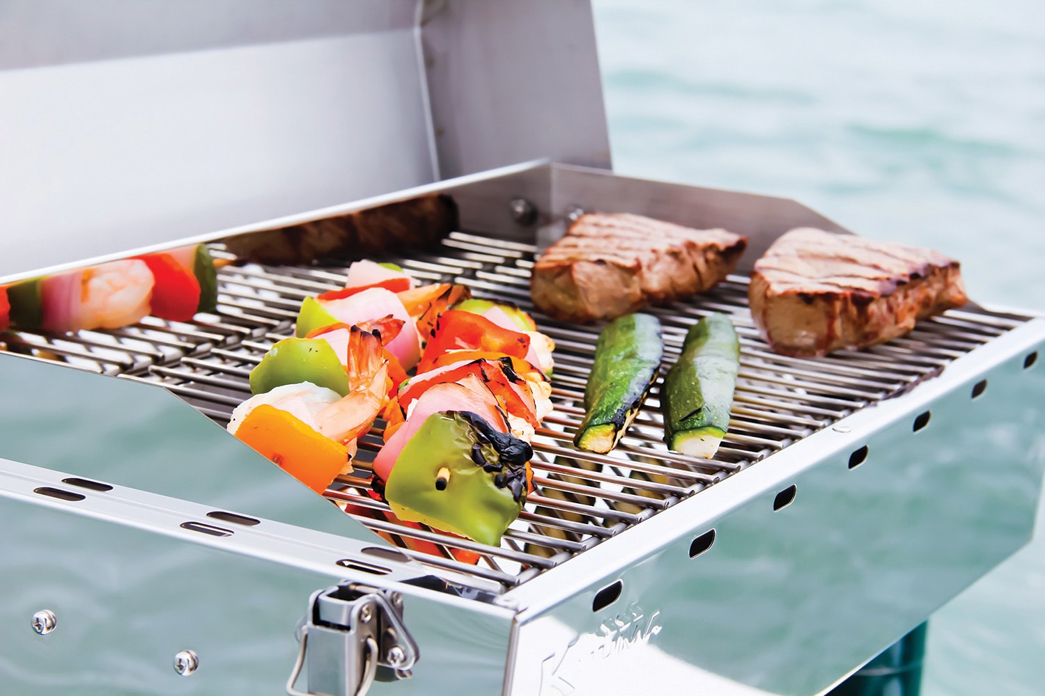 small yacht bbq